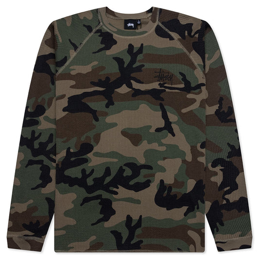 Raglan Thermal Basic Stock - Woodland Camo