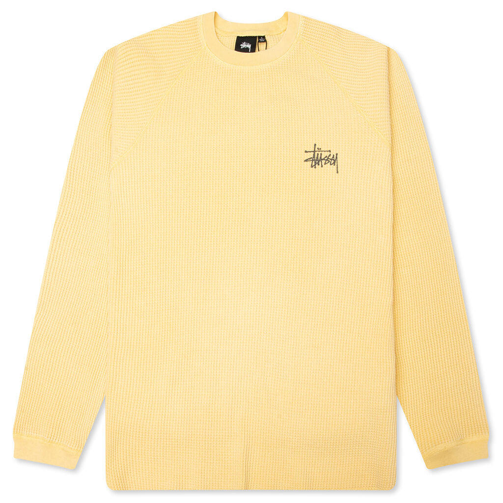 Raglan Thermal Basic Stock - Pale Yellow