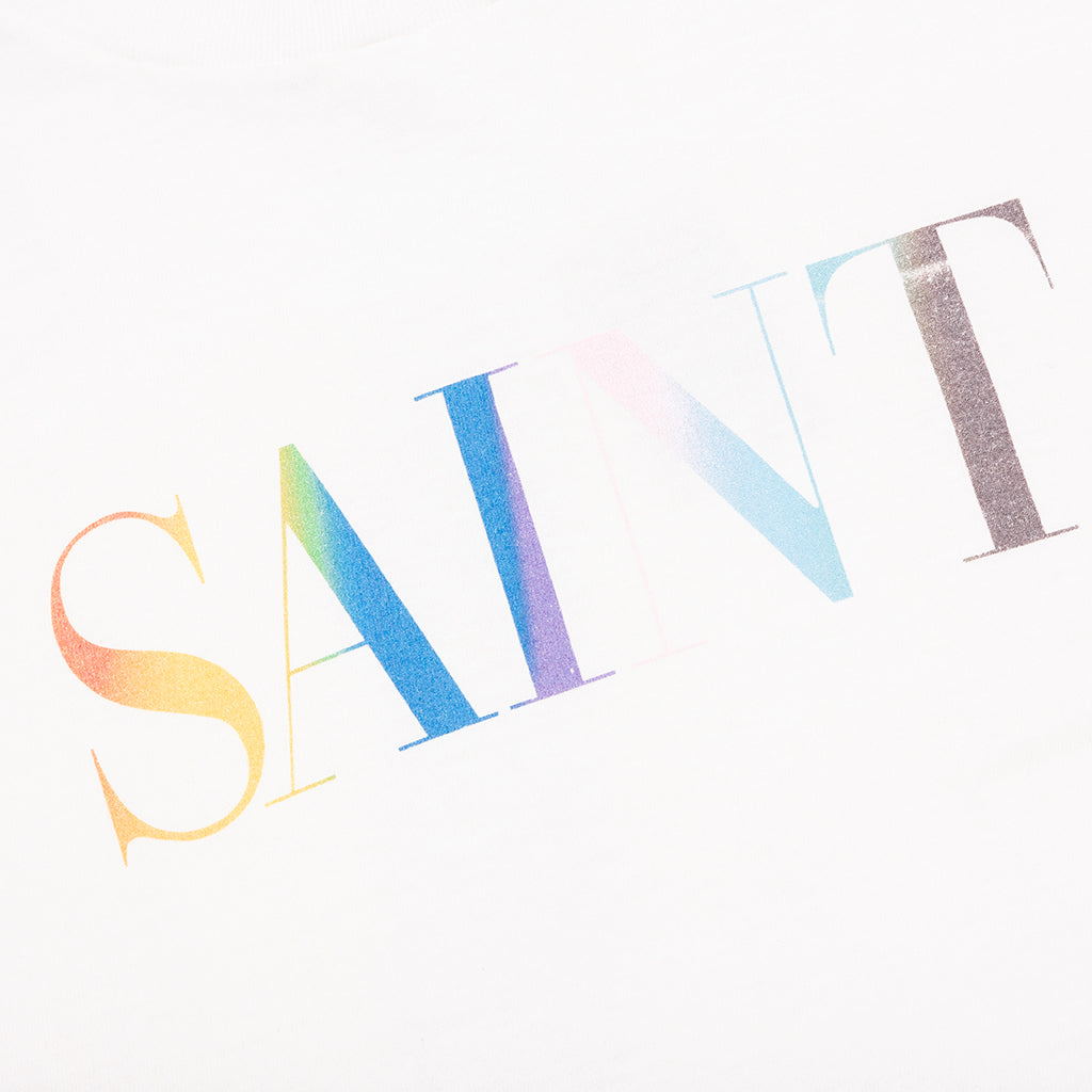 Rainbow Saint S/S Tee - White