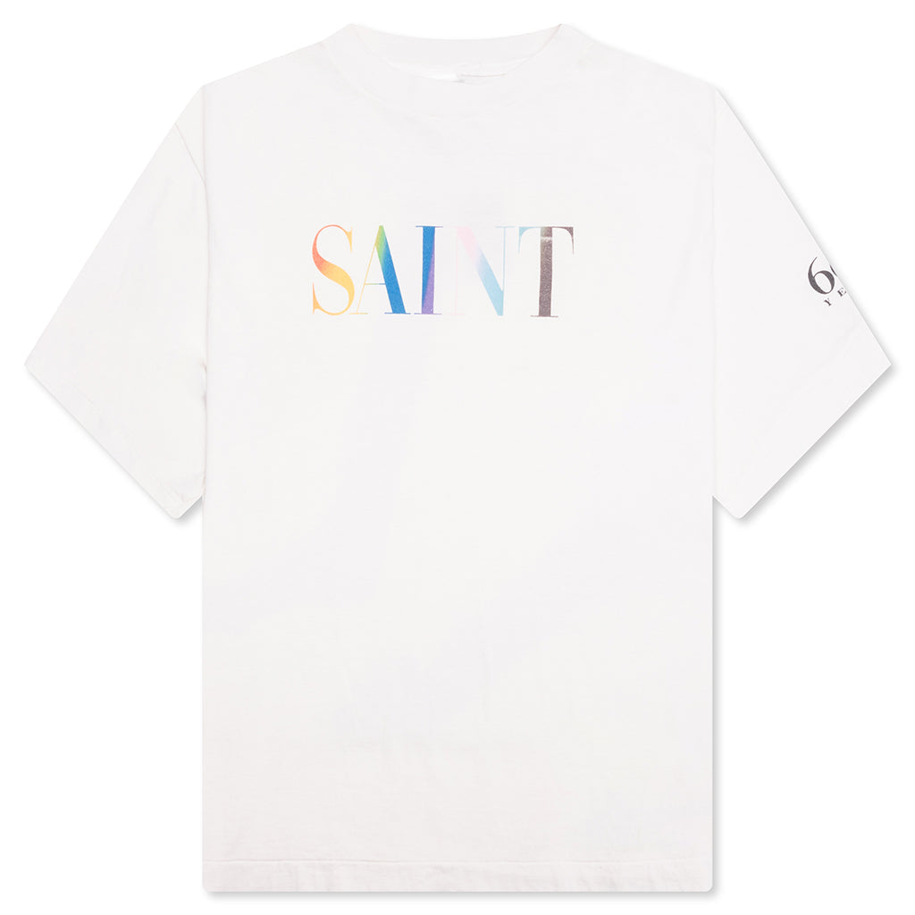 Rainbow Saint S/S Tee - White