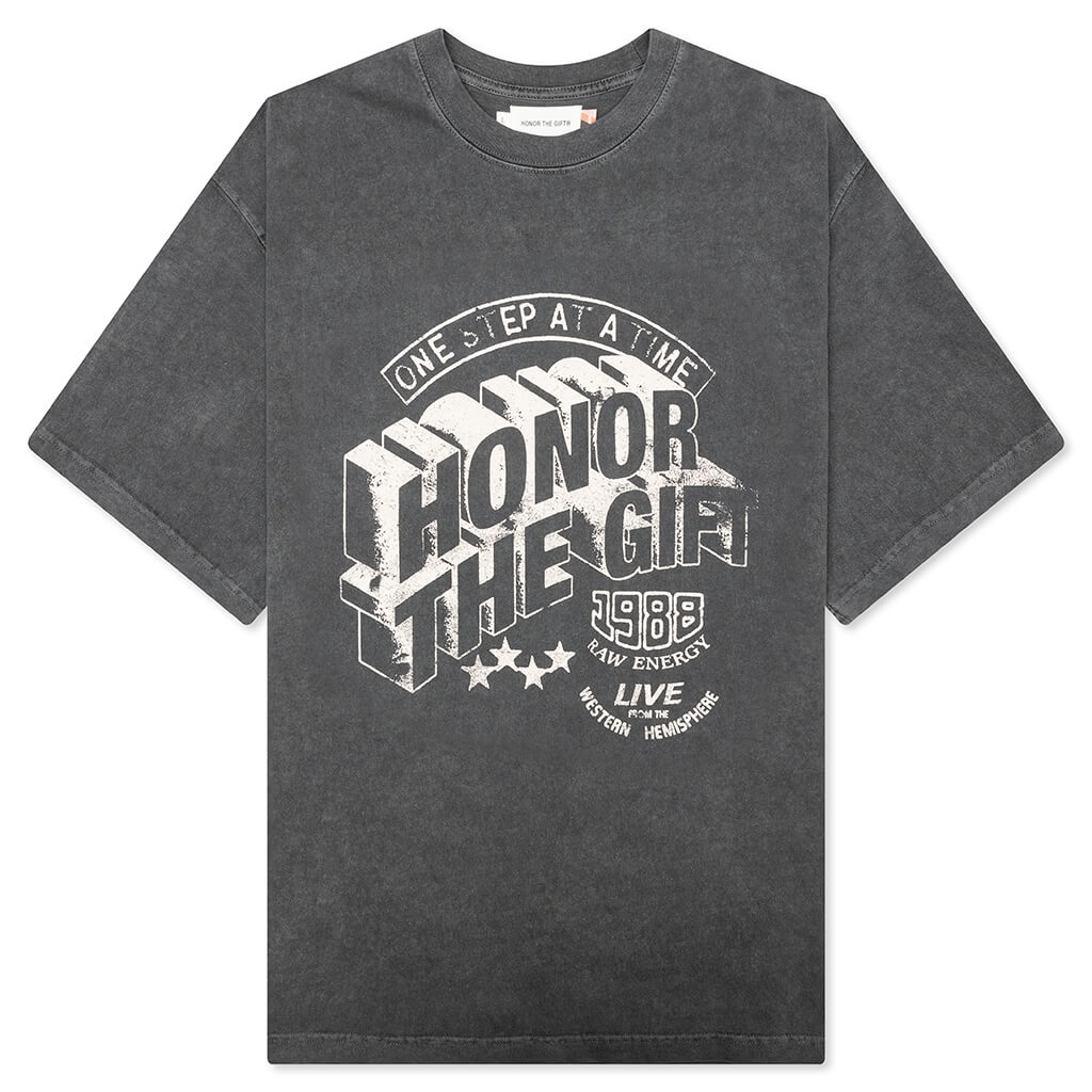 Raw Energy T-Shirt - Black