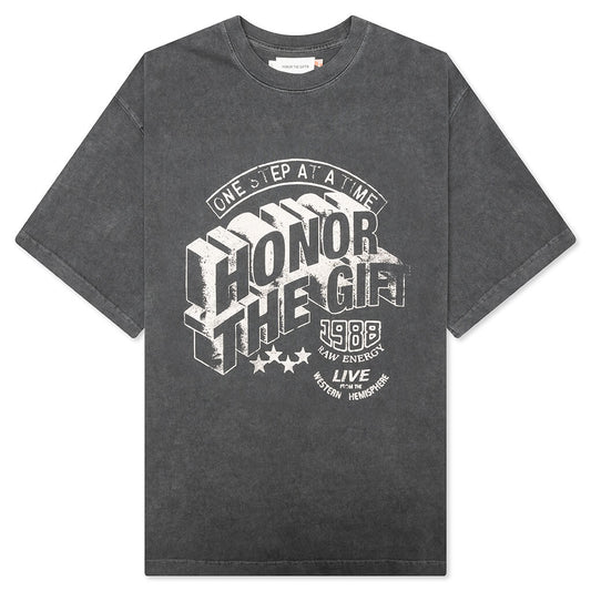 Raw Energy T-Shirt - Black