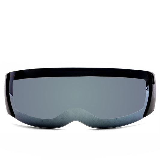Ray-Ban x A$AP Rocky Ultra Wrap 002 - Black/Green Mirror Silver