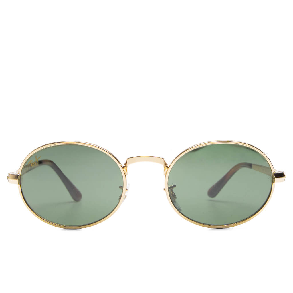 Ray-Ban x A$AP Rocky Bold Metals Oval - Arista/Green