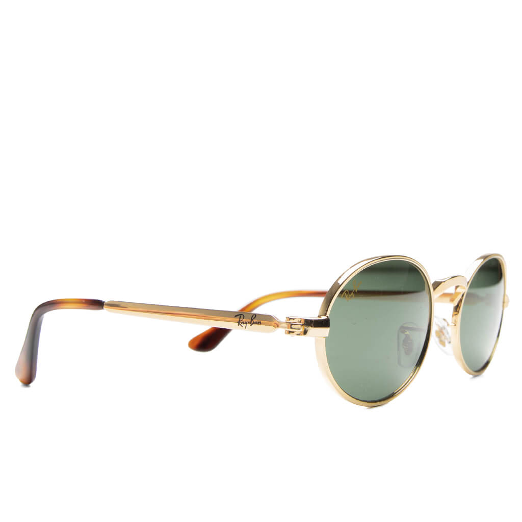 Ray-Ban x A$AP Rocky Bold Metals Oval - Arista/Green