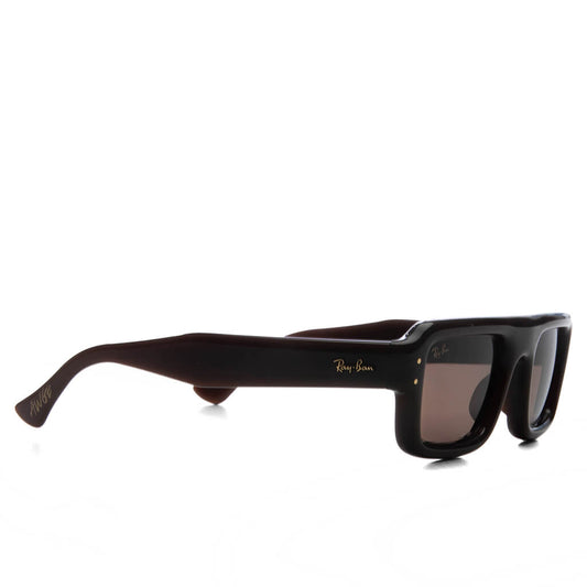 Ray-Ban x A$AP Rocky Flacko Puffer - Transparent Brown Frame/Dark Brown Lens