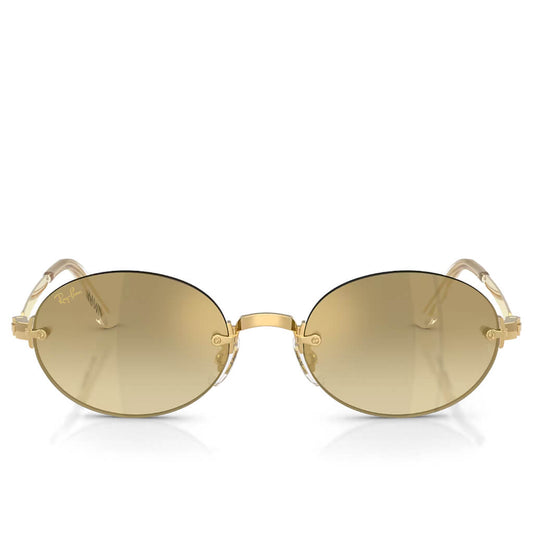 Ray-Ban x A$AP Rocky Rimless Oval - Arista/Gradient Brown
