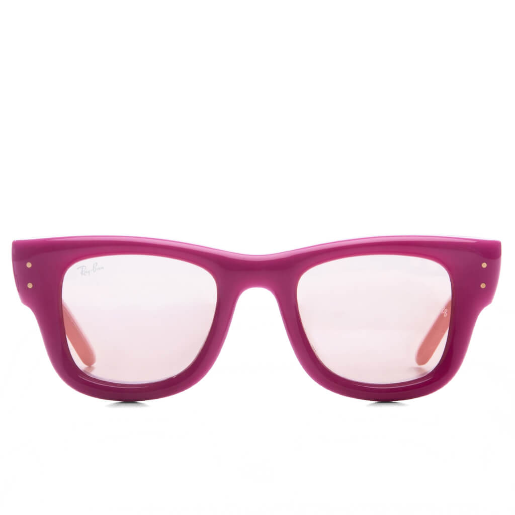 Ray-Ban x A$AP Rocky Wayfarer Puffer - Pink Frame/Rose Gold Mirror Lens