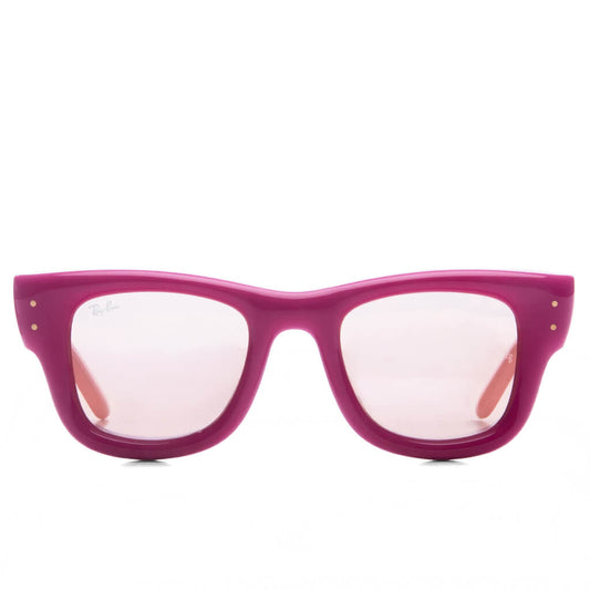 Ray-Ban x A$AP Rocky Wayfarer Puffer - Pink Frame/Rose Gold Mirror Lens
