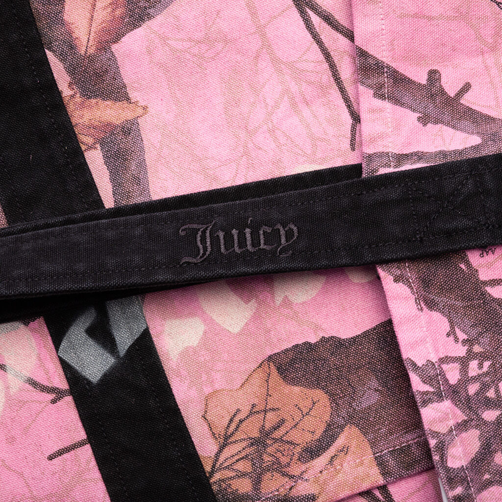 Pleasures x Juicy Couture Realtree Canvas Tote - Pink Edge