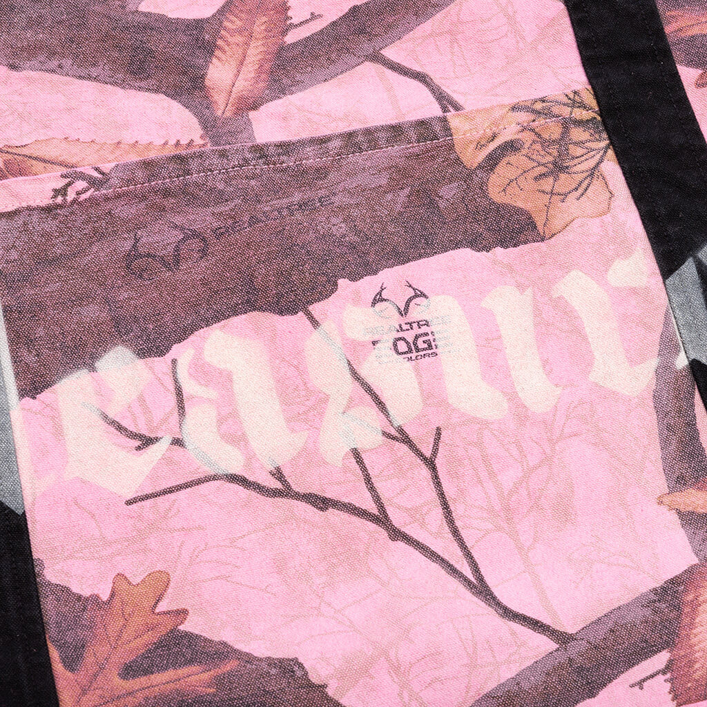 Pleasures x Juicy Couture Realtree Canvas Tote - Pink Edge