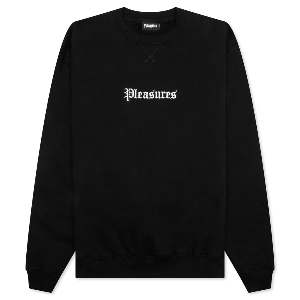 Recipe Crewneck - Black