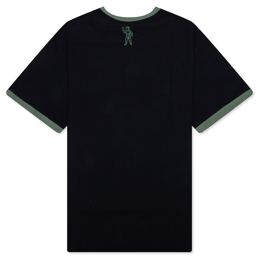 Record S/S Knit Shirt- Black