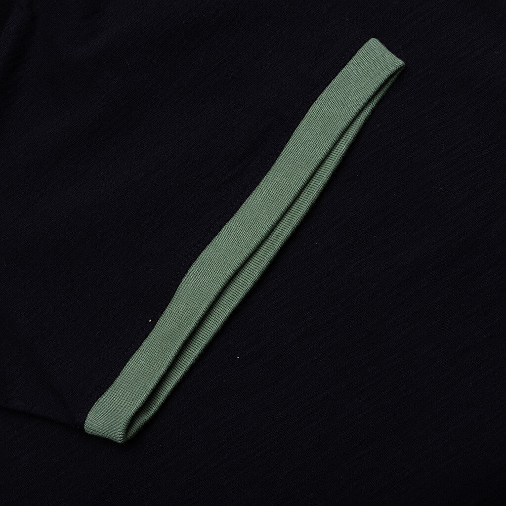 Record S/S Knit Shirt- Black