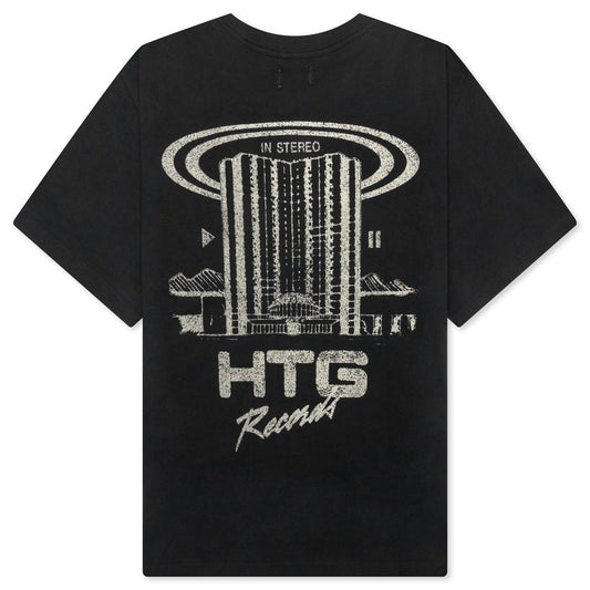 Records Tee - Black