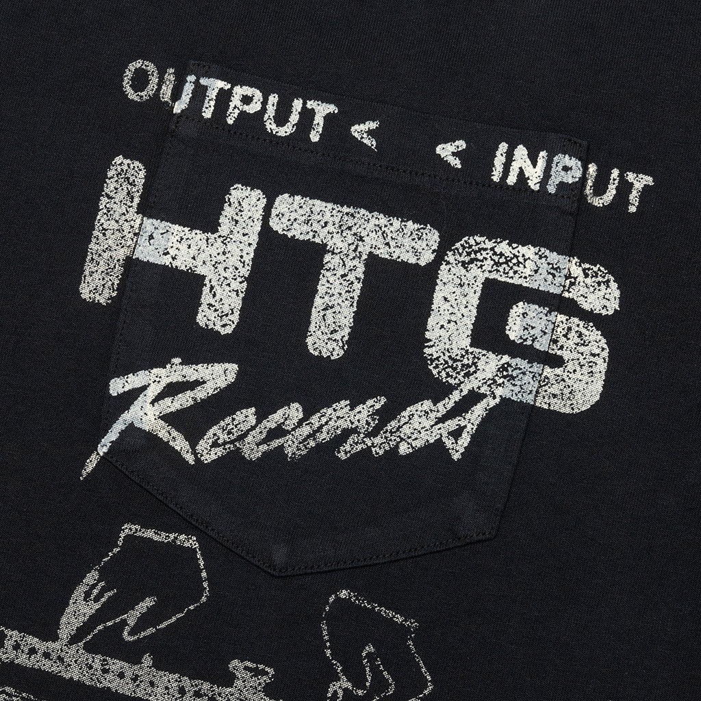 Records Tee - Black