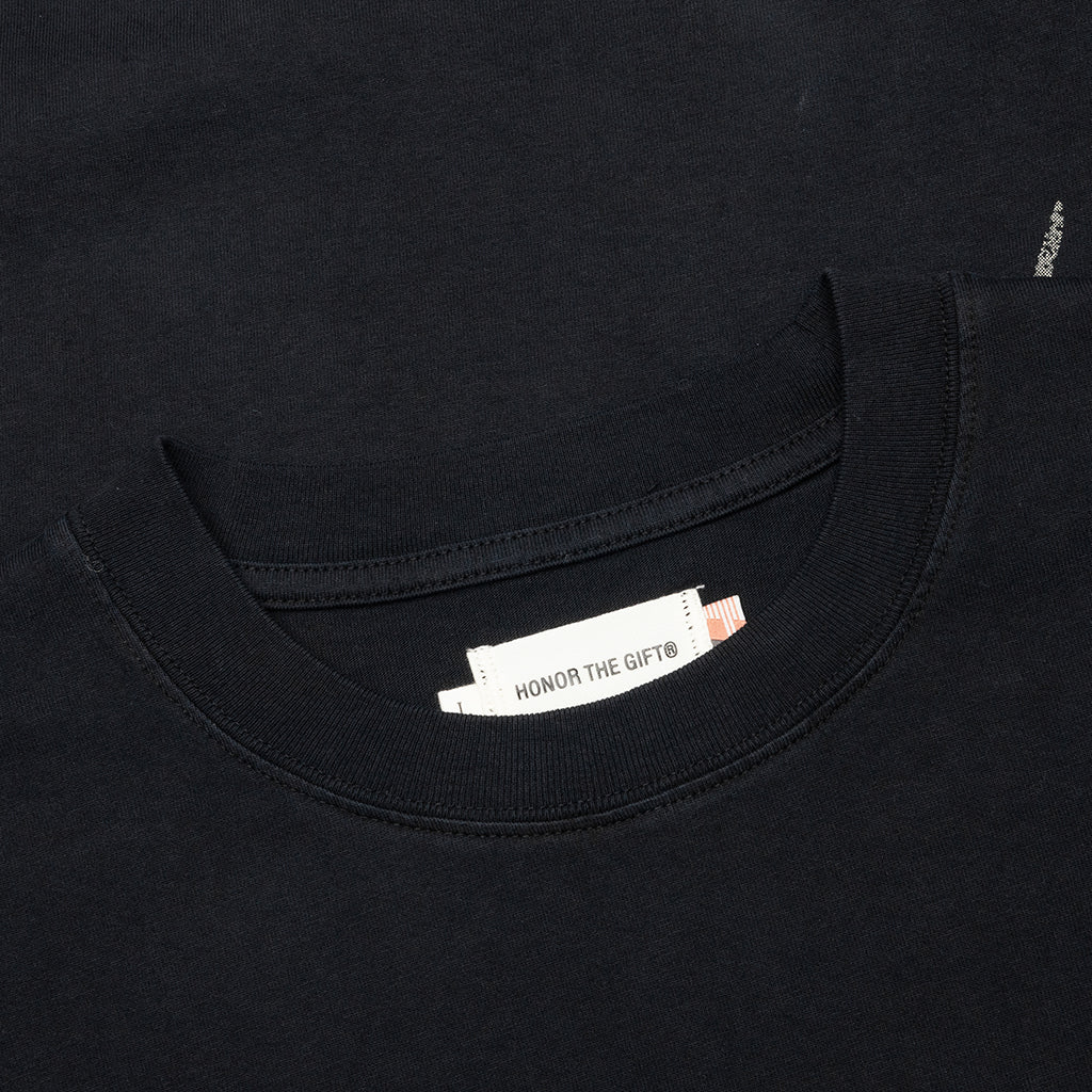 Records Tee - Black