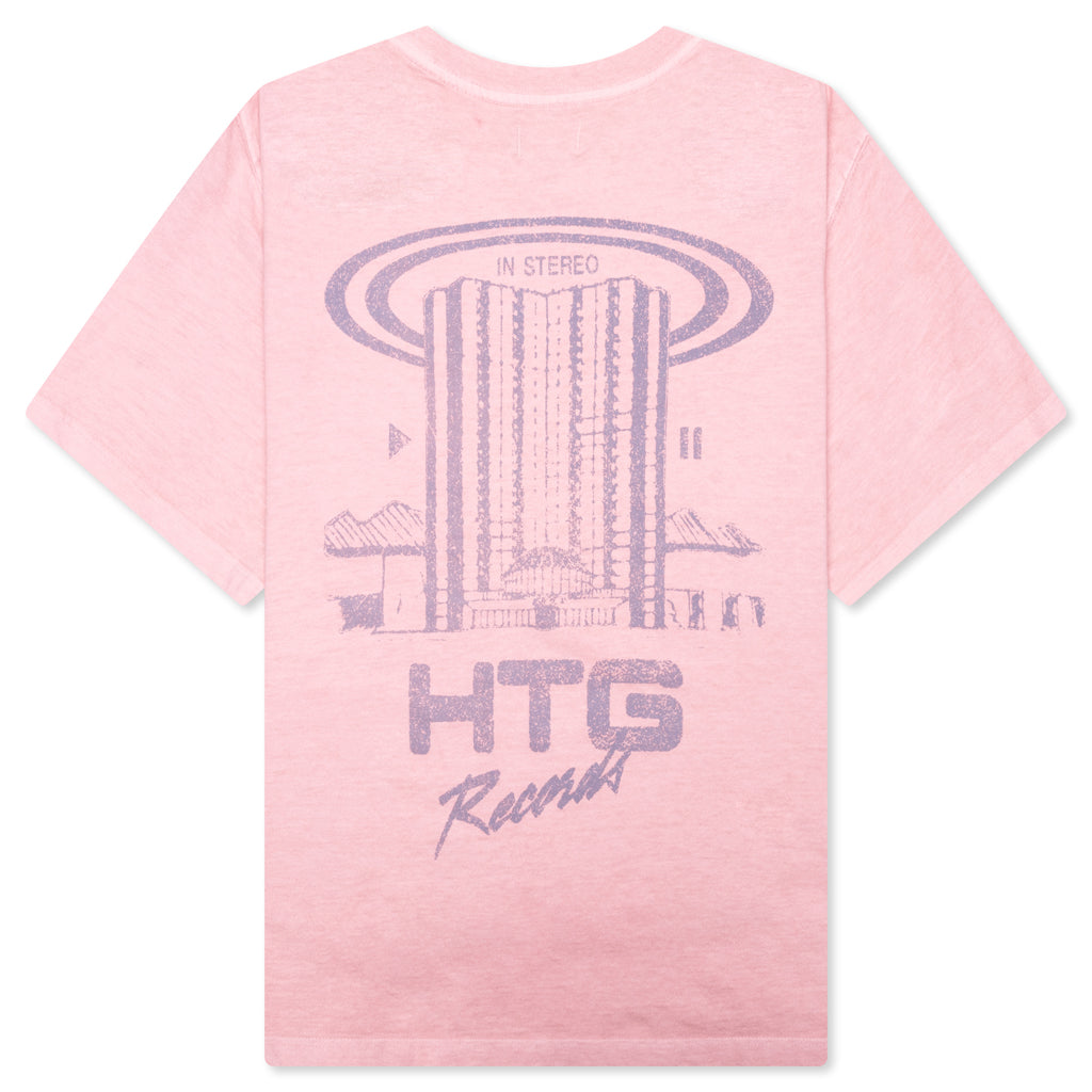 Records Tee - Pink