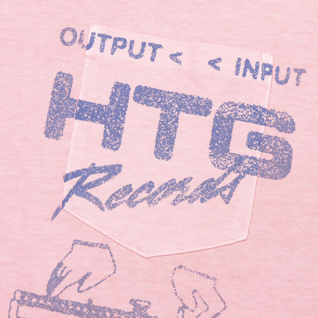 Records Tee - Pink
