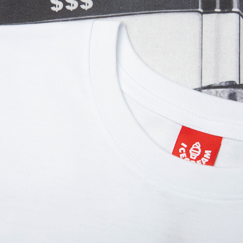 Refrigerator S/S Tee - White