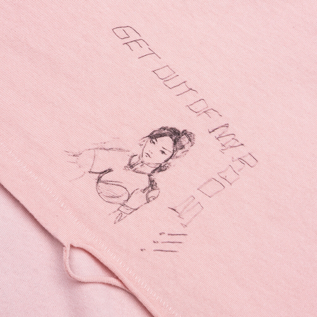 Rehab Romance Pocket Tee - Pink