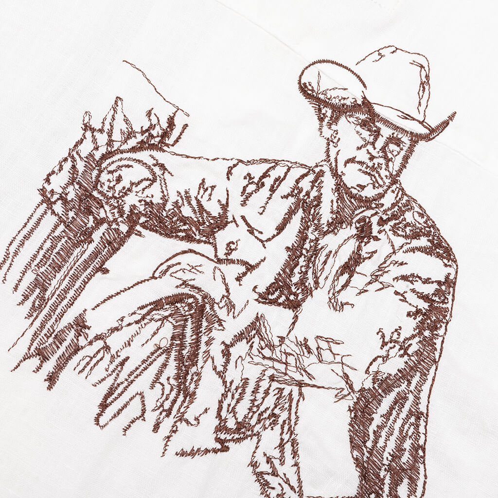 Remember Me Camp Shirt - Ivory