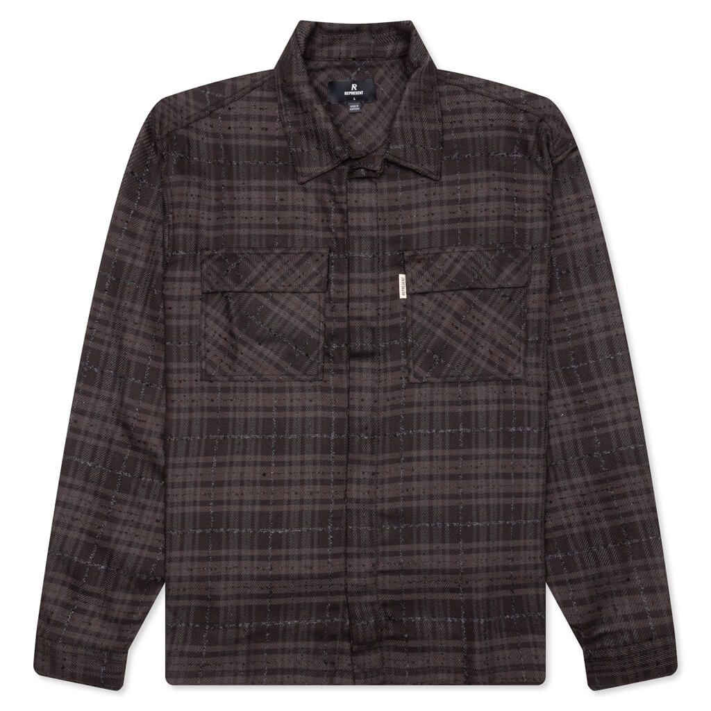 Rep Flannel Shirt - Coffee