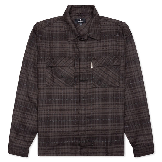 Rep Flannel Shirt - Coffee