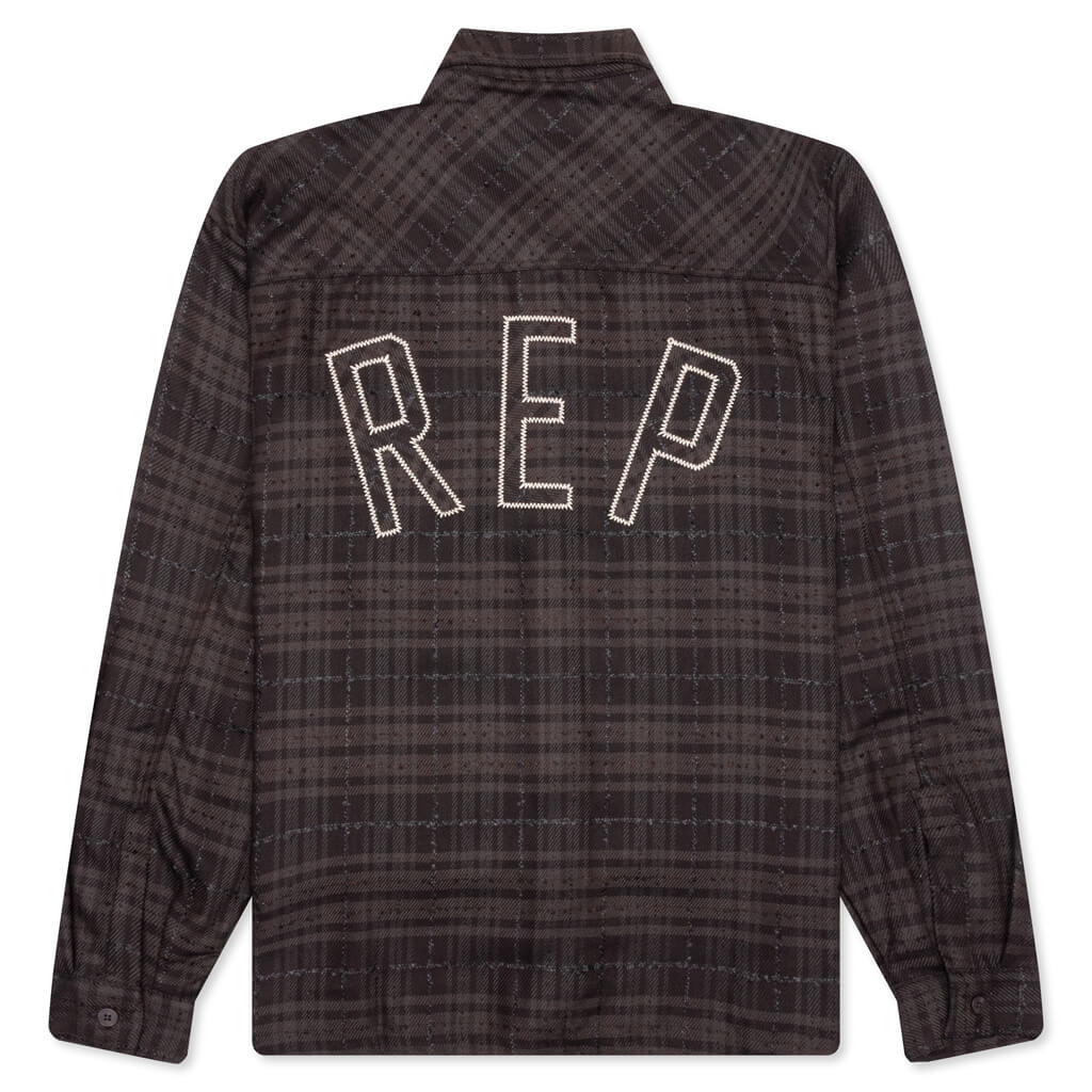 Rep Flannel Shirt - Coffee
