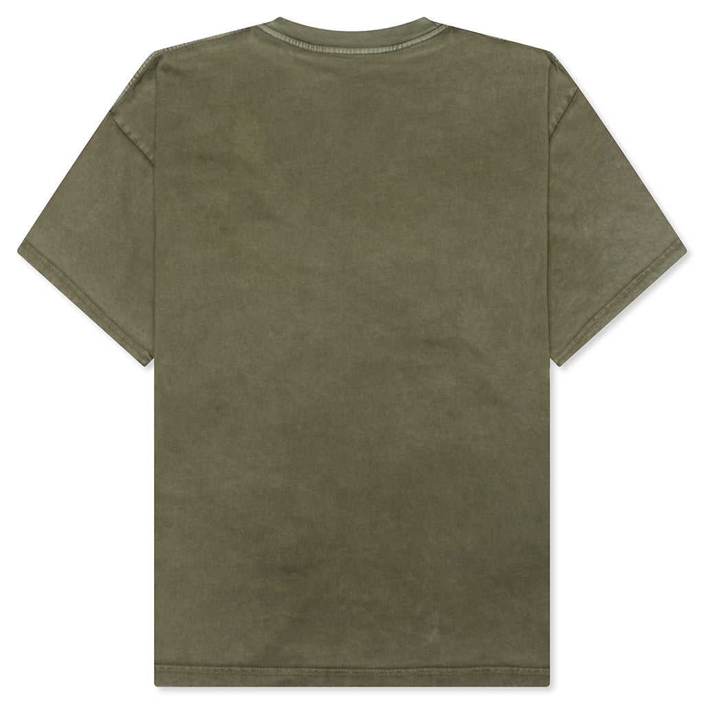 Rep Reverse Applique T-Shirt - Dark Olive