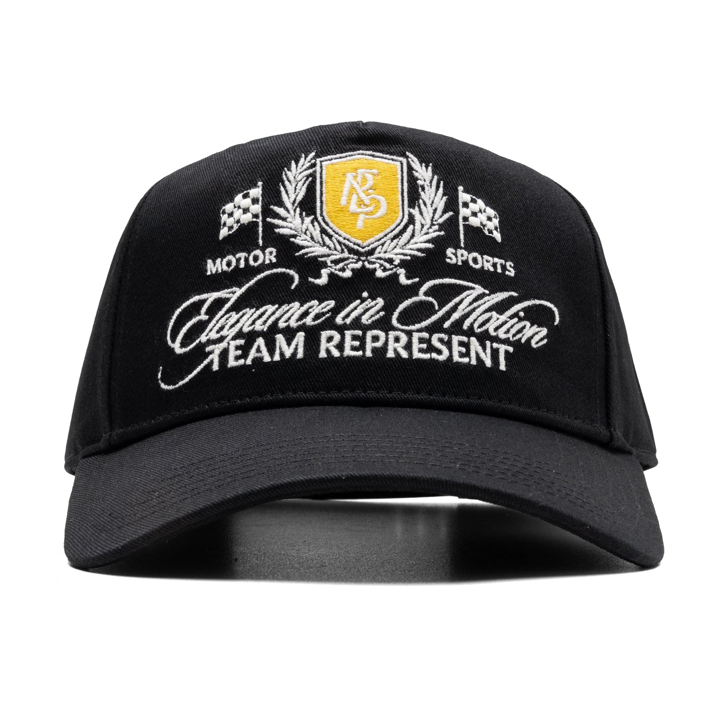 Crest Cap - Jet Black