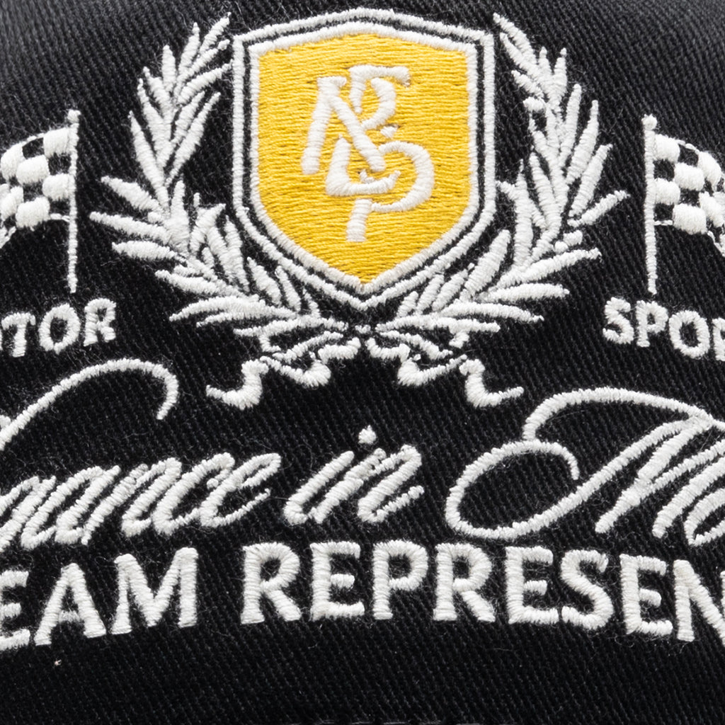 Crest Cap - Jet Black