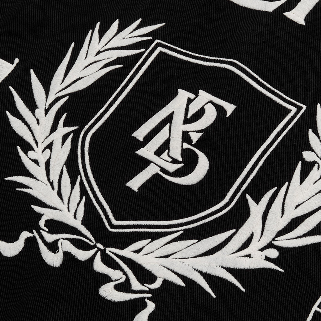 Crest Shirt - Jet Black