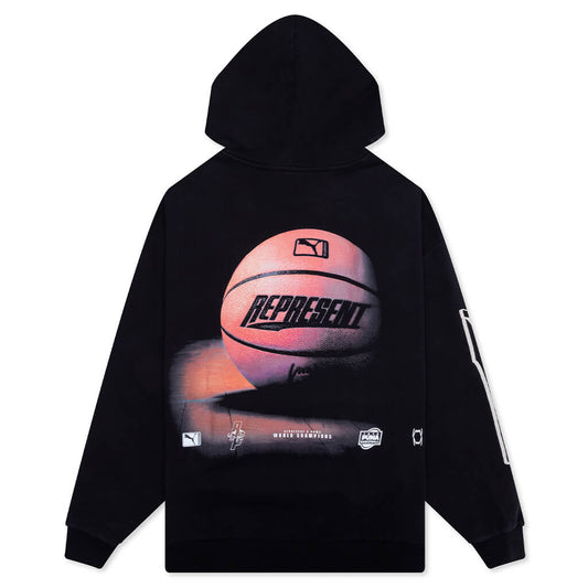 Puma x Represent Oversized Hoodie - Puma Black