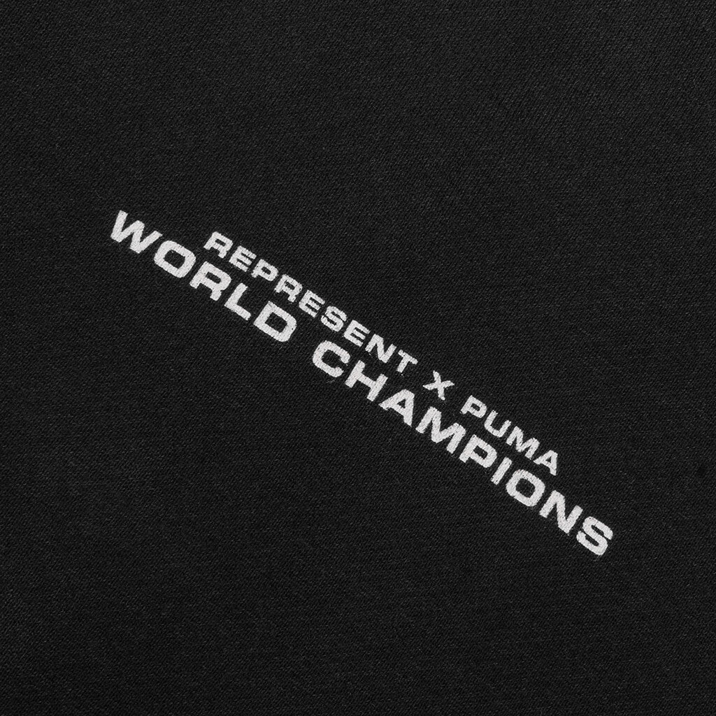 Puma x Represent Oversized Hoodie - Puma Black