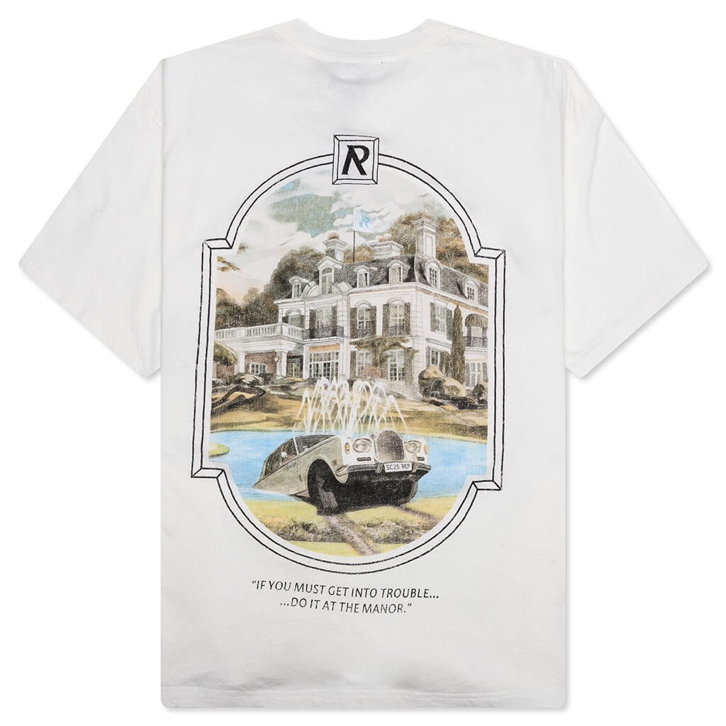 Revere Manor T-Shirt - Aged White