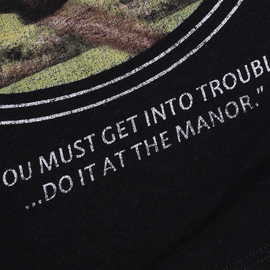 Revere Manor T-Shirt - Stained Black
