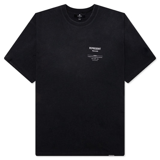 Revere Manor T-Shirt - Stained Black