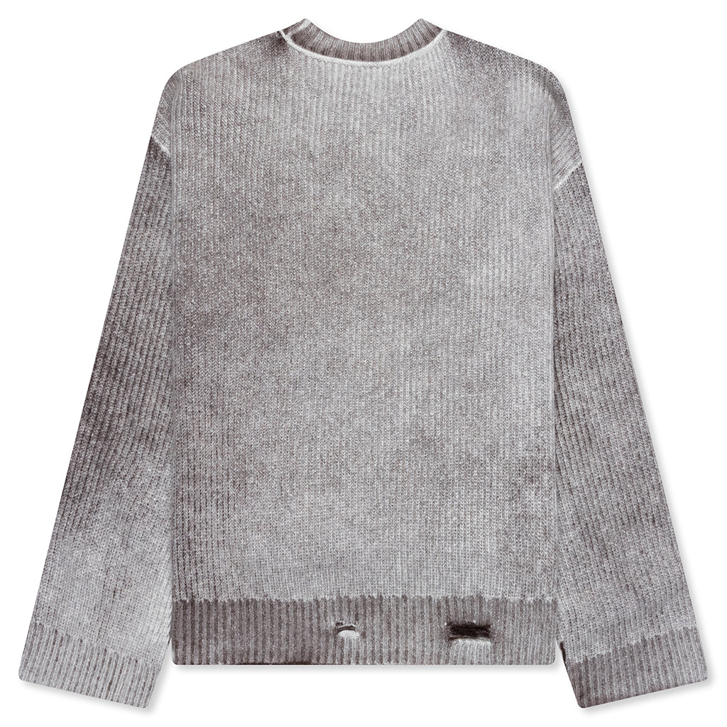 Reversible Fade Out Knit - Nero