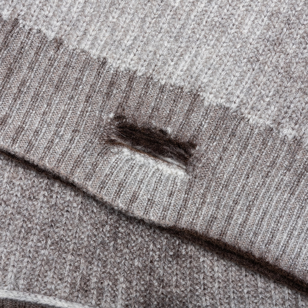 Reversible Fade Out Knit - Nero