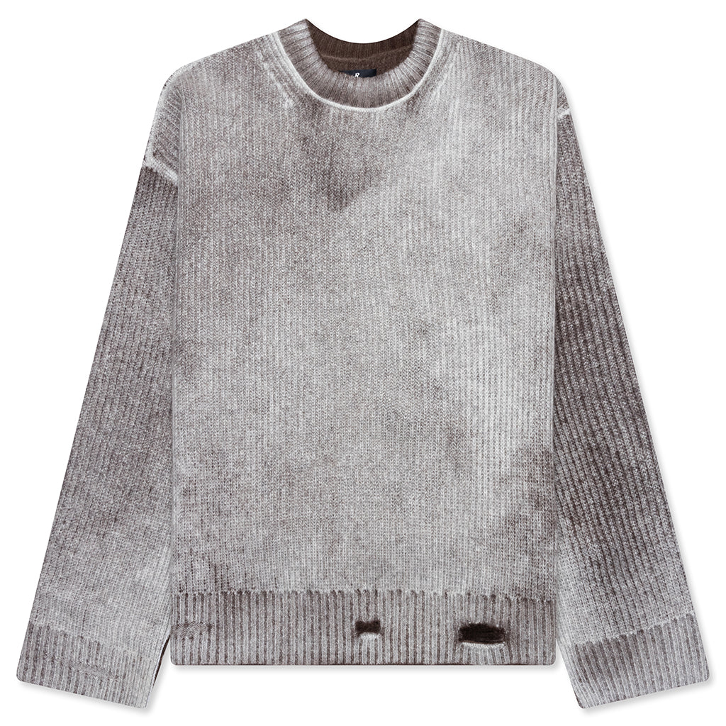 Reversible Fade Out Knit - Nero