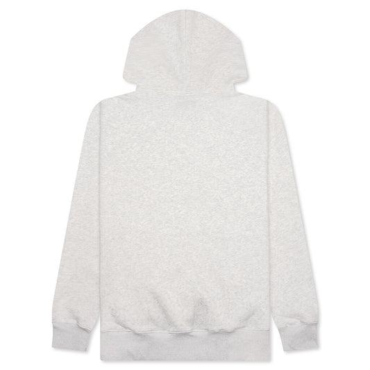 Rhinestone Impact Hoodie - Light Heather Grey