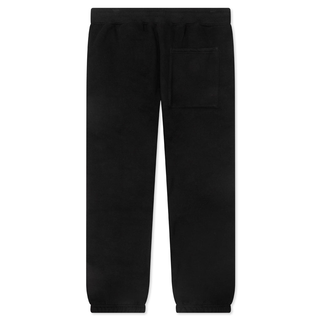 Rhinestone Impact Sweatpants - Black