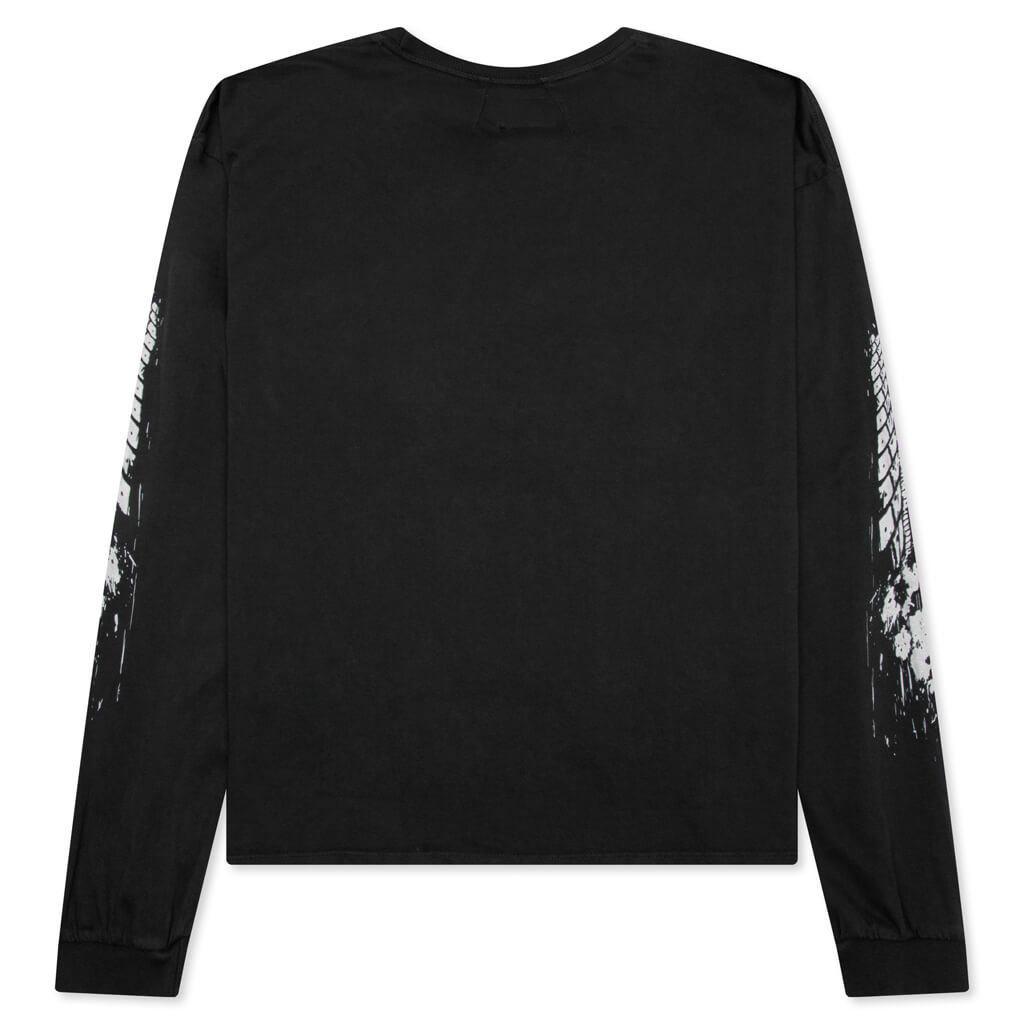 Rhude 4x4 L/S Tee - Vintage Black