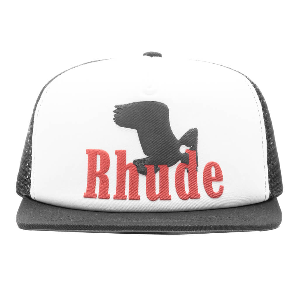Americana Trucker - Black/Off White