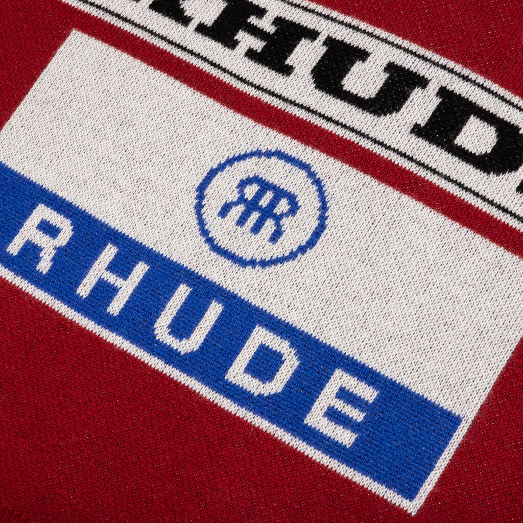 Ayrton Crewneck - Creme/Black/Blue