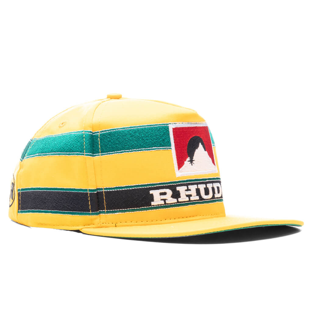Ayrton Hat - Yellow/Forest Green
