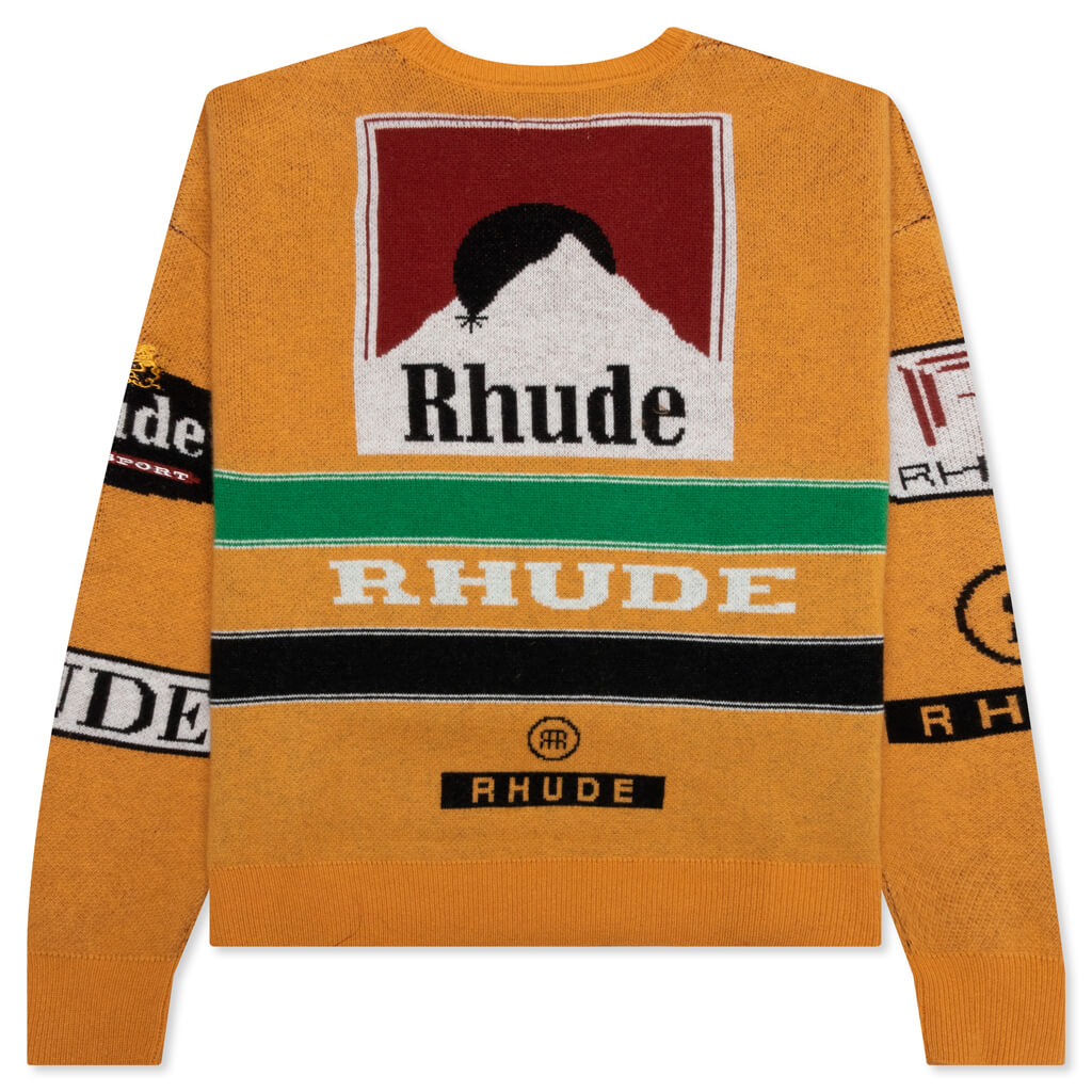 Ayrton Knit Crewneck - Mustard