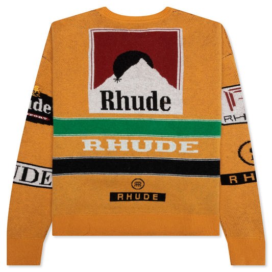Ayrton Knit Crewneck - Mustard
