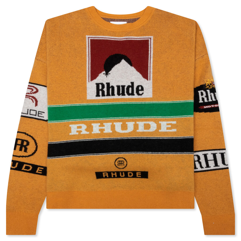 Ayrton Knit Crewneck - Mustard